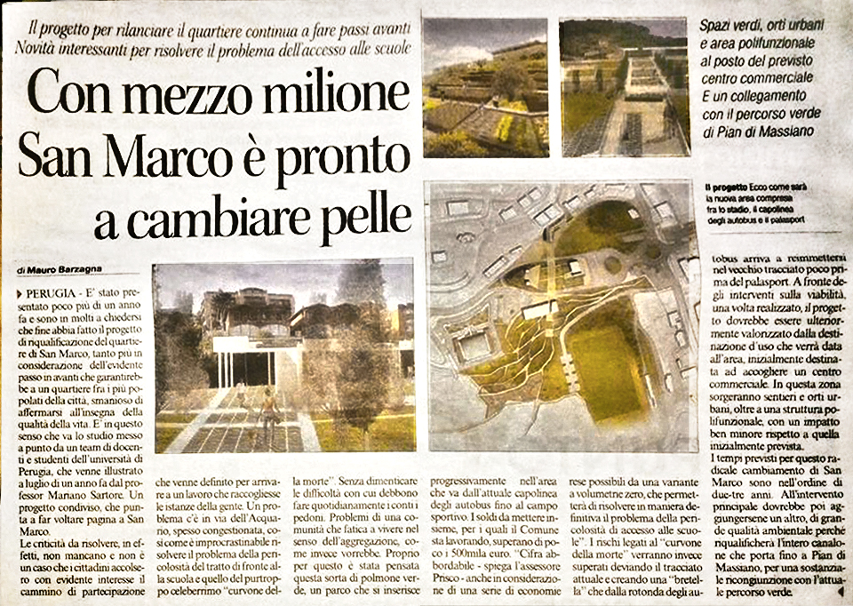 Corriere dell'Umbria, 18 agosto 2017 — Con mezzo milione San Marco è pronto a cambiare pelle